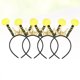 thumbnail image 5 of EeaseMX 4 piezas Antena Corona Banda para el cabello Abeja Tentáculo Corona Banda para el cabello Insecto Corona Banda para el cabello Tela Banda para el cabello, 5 of 7