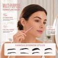 thumbnail image 3 of Livhil Dermaplane Razor for Women Face, 12Pcs Eyebrow Razor And Face Razors for Women&Men, Eyebrow Trimmer with Protective Cover(Terracotta), 3 of 7