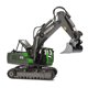 thumbnail image 5 of 1/20 11CH RC Digger Excavator 2.4GHz Camión Tractor Construcción Juguetes (3 Baterías) Tmvgtek Nuevos Originales, 5 of 9
