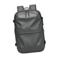 thumbnail image 3 of Mochila de viaje portátil transpirable con correa ajustable para ordenador portátil de 17 pulgadas Gris oscuro, 3 of 8