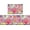 Floral 8, variant on Paisley Floral Kitchen Rugs and Mats Non Skid Washable Set of 2, Vintage Ethnic Flower Kitchen Floor Mats, Abstract Kitchen Runner Rug, Purple Kitchen Decor