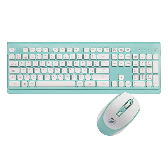 Kit de Teclado y Mouse Green Leaf 18-8381bl Green Leaf