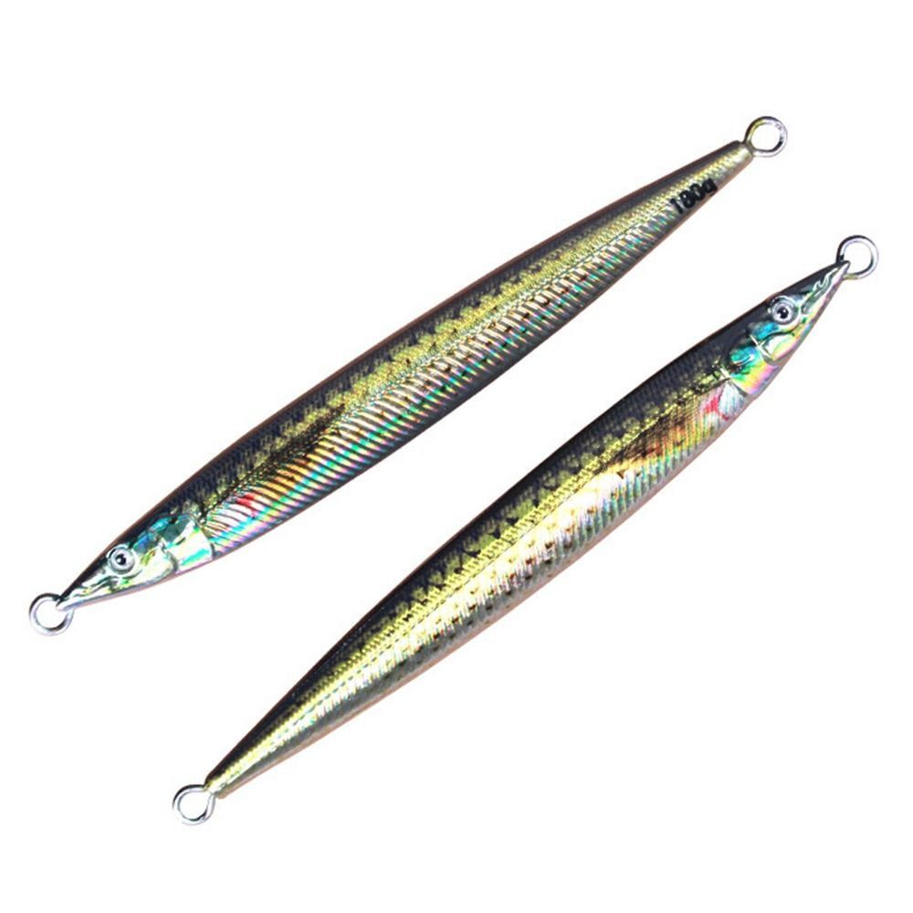 3d printed 80g 100g 120g 150g 180g Sinking Minnow Spanish mackerel Jig