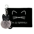 thumbnail image 2 of Vikakiooze Printed Cat Female Storage Multi-function Bag With Ornaments, 2 of 9