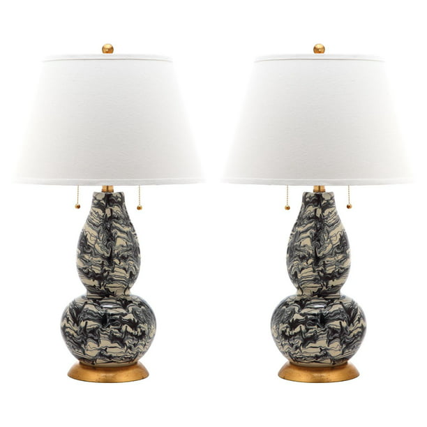 Safavieh Lit4159 28 In H Color Swirls, Best Glass Table Lamps