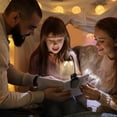 thumbnail image 4 of Luz de lectura recargable de 14 LED para lectura nocturna en la cama, luz de lectura cálida/blanca con clip, mini lámpara con clip ajustable a 180°, luz de lectura agradable para la vista, perfecta pa, 4 of 5