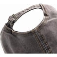 thumbnail image 4 of Men Women Rock Baseball Cap Washed Jeans Denim Distressed Destroyed, 4 of 4
