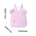 thumbnail image 2 of HJYCHN Toddler Backpack Cute Ears Design Lightweight Daypack for Kids Boys and Girls Preschool Travel School Backpacks for Boys Purple One Size, 2 of 3