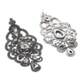 thumbnail image 2 of Large Rhinestone Drop Earrings, 2 of 2