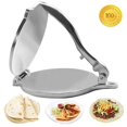 thumbnail image 3 of Tortilla Maker Aluminium Foldable Corn Dough Press Machine, 3 of 9