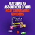 thumbnail image 4 of Trojan Pleasure Pack Assorted Condoms, Lubricated Condoms Value Pack, 36 Count, 4 of 11
