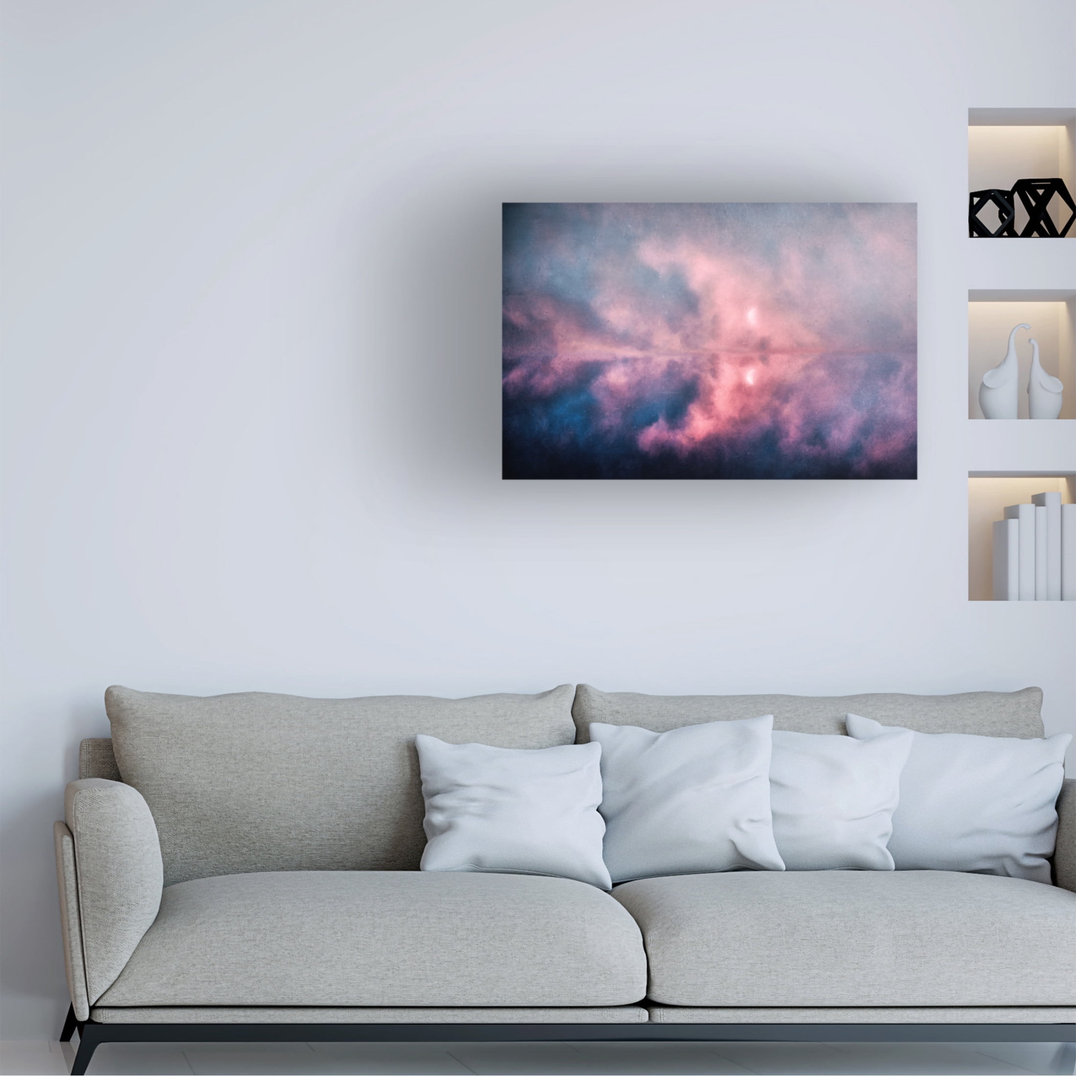 Trademark Fine Art Vitee Tao Mystical Moonrise I Canvas Wall Art