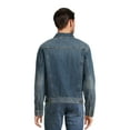 thumbnail image 3 of Lazer Men’s Cotton Denim Trucker Jacket, Sizes S-2XL, 3 of 6