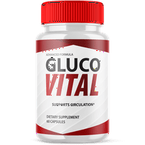 Gluco Vital Blood Balance Support Pills Advanced Formula Vitamin Supplement GlucoVital 60 Capsules