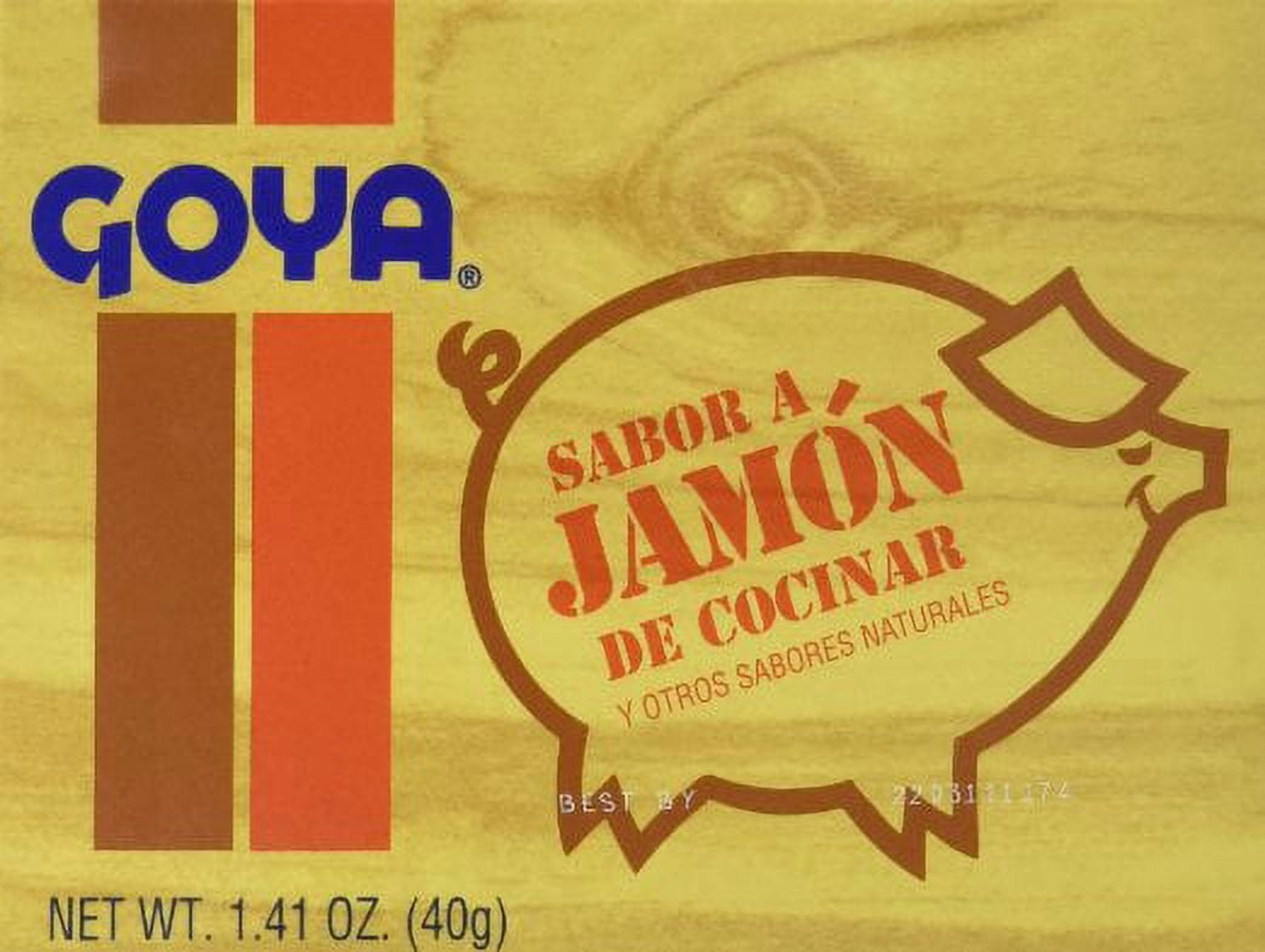 (7 pack) GOYA Ham Flavored Concentrate Reduced Sodium, 1.41 Oz