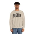 thumbnail image 5 of Bosnia Sweatshirt Gifts Crew Neck Shirt Long Sleeve Unisex, 5 of 7