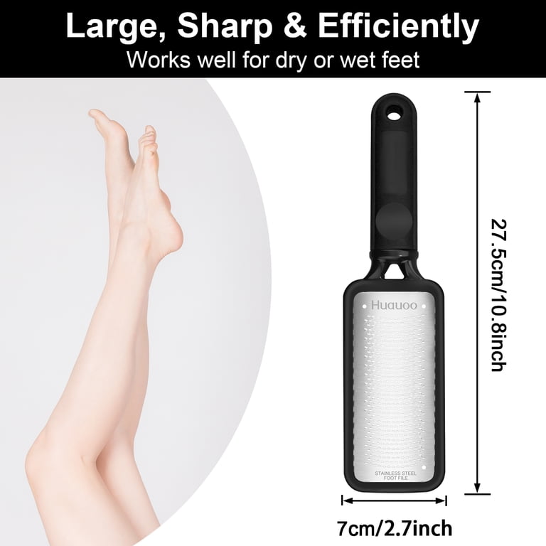 Huauoo Foot Rasp Foot File With Heel Sleeves photo 2