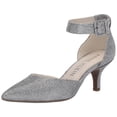 thumbnail image 1 of Zapatos de tacón Anne Klein Fabulist Silver Talla 8 para mujer, 1 of 1