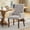 Beige, variant on Upholstered Dining Chair with Tufted Back and Curved Solid Wood Legs, Chenille Fabric Accent Armchair for Dining Room and Kitchen,Single Pack(Beige)