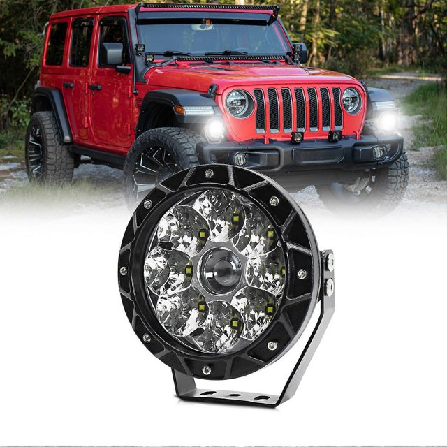 LED Work Light 6000K 140W 5inch Car Round Work Light Driving Lights IP68 Waterproof Spot Lights for Truck, Motorcycles, SUVs, ATVs, Boats White Light