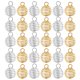 thumbnail image 1 of GOOHOCHY 40 dijes para bisutería: dijes colgantes de bola de resorte de 15 mm para bisutería - Diseño redondo hueco y ligero con anillos conectores, 1 of 8