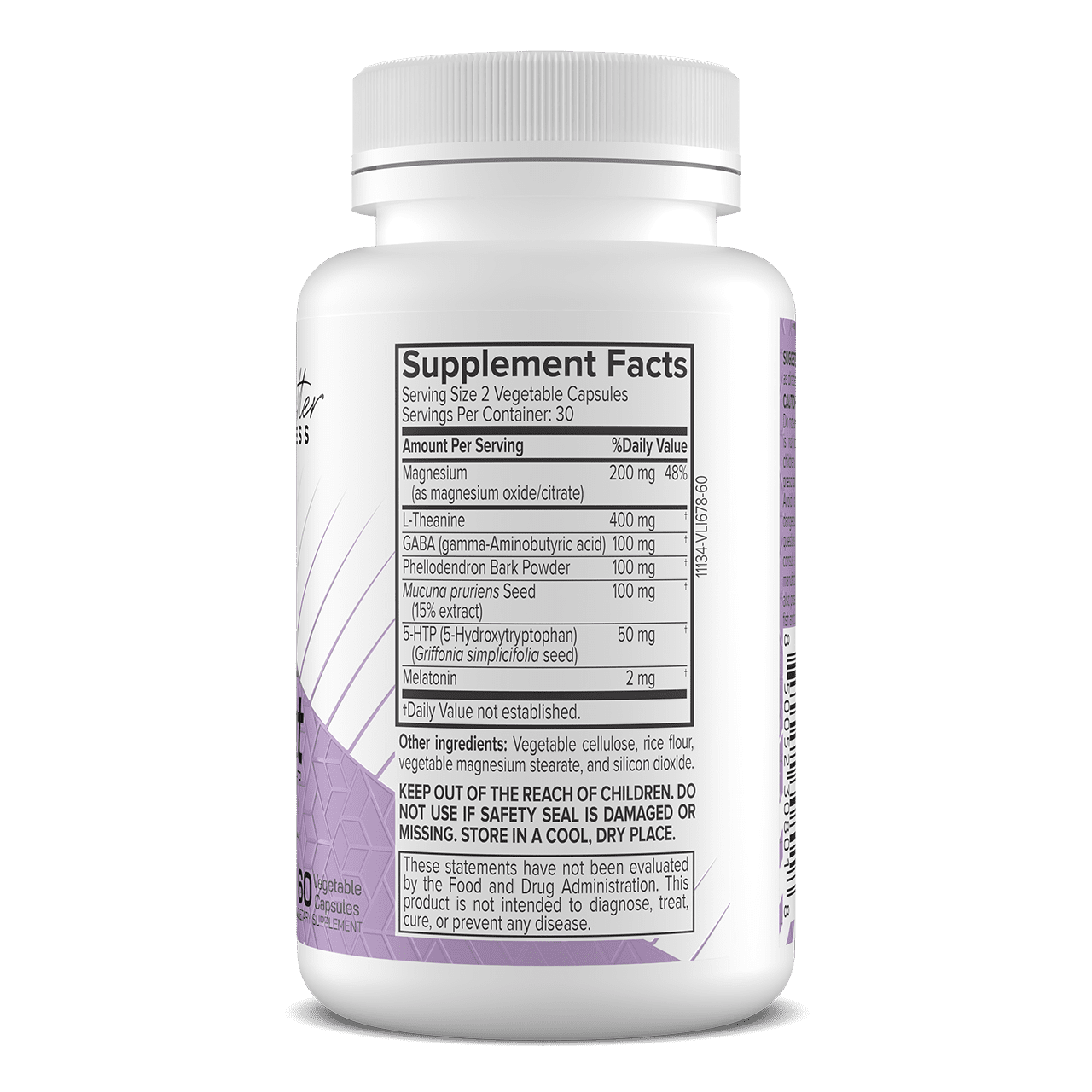 You Matter Wellness Sleep Support Lights Out with Phellodendron, GABA, 5HTP & Melatonin 60 Vegetable Capsules