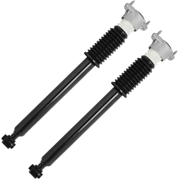Detroit Axle - Rear Shock Absorbers for Mercedes-Benz C300 C250 C350 E350 E250 E400 C230 E450, C63 E63 AMG, 2 Complete Shock Absorbers Assembly Replacement
