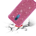 thumbnail image 4 of GSA Chunky Glitter Bling Candy Case for LG K40/Harmony 3 - Hot Pink, 4 of 4