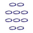 thumbnail image 2 of Qarigey Cuentas Cadena de cintura Estilo simple Vestido de niñas Adorno Vestir en la playa al aire libre Cadenas para el vientre Joyas para el cuerpo Tipo 27 10piezas Qarigey CBP390931, 2 of 6