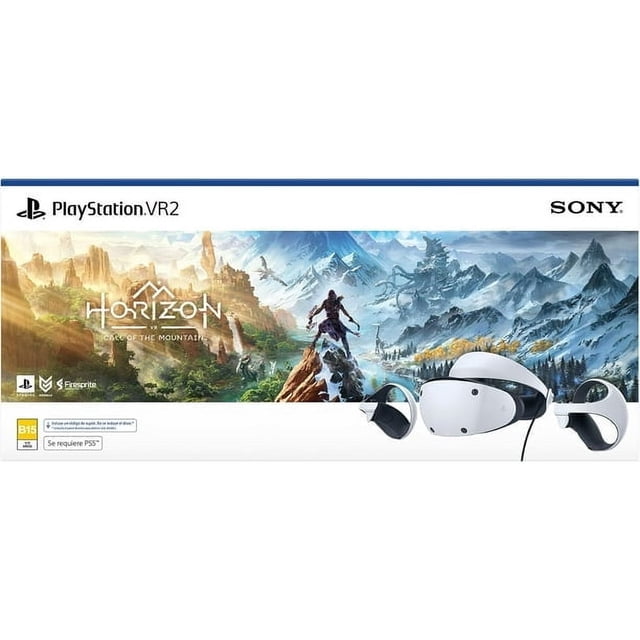 Lentes VR, Sony, PlayStation VR2 Bundle, Horizon Call of the Mountain REACONDICIONADO
