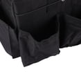 thumbnail image 2 of YAHHU Wearable Cleaning Bag Caddy Organizer with Handle Adjustable Shoulder Strap & Dividers, Portable Oxford Cloth Janitor Housekeeper Tool Tote Box, 17.72 inches / 45 cm, Black, 2 of 9