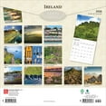 thumbnail image 2 of Ireland | 2026 12x24" (Hanging) Square Wall Calendar | Plastic-Free | BrownTrout, 2 of 9