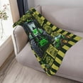 thumbnail image 5 of Tractor Blanket Farm Truck Warm Decor Soft Flannel Blanket Tractors Trucks Gifts for Users men Women Men Women 40" X 50", 5 of 8