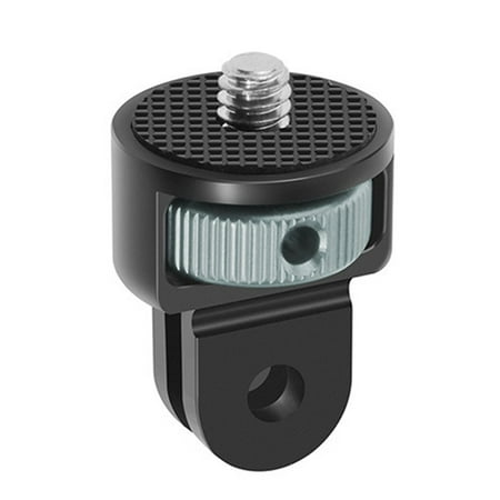 

360 Swivel 1/4 Screw Converter Mini Tripod Adapter for Go Pro Hero 10 9 Camera