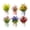 Multicolor D, variant on Artificial Lavender Mini Potted Plants - Multicolor Plastic Faux Flower Pot for Wedding Table Decor, Home Office Shelf, 1 Pack