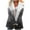 Gray womens coat, variant on Usmixi Womens Winter Plush Coat Trench Coat for Women Fashion Gradient Print Padded Thickened Fleece Lined Overcoat Open Front Lapel Loose Jacket with Pocket 2023 Plush Coat