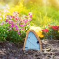 thumbnail image 4 of PENGXIANG EASTIN Fairy Miniature Door for Trees Decoration Tree Hugger Yard Art for Outdoor Tree Decoration, 4 of 8