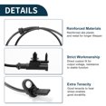 thumbnail image 3 of Sensor de velocidad de rueda ABS Unique Bargains trasero izquierdo o derecho, sensor del sistema de frenos antibloqueo No.LR033457 para Land Rover Range Rover 2013-2017, 3 of 7