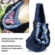 thumbnail image 3 of Portabebés para niños, bolsa para envolver a los niños, bolsa de lactancia, transporte frontal para bebé recién nacido, mochila con cabestrillo, 3 of 5