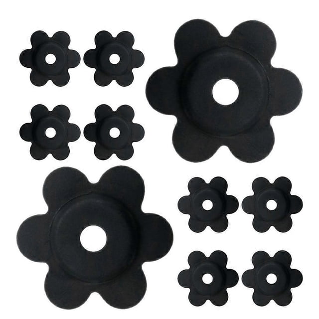 Flag Stops Rubber Garden Flag Holders for 10Pcs Easy Installation