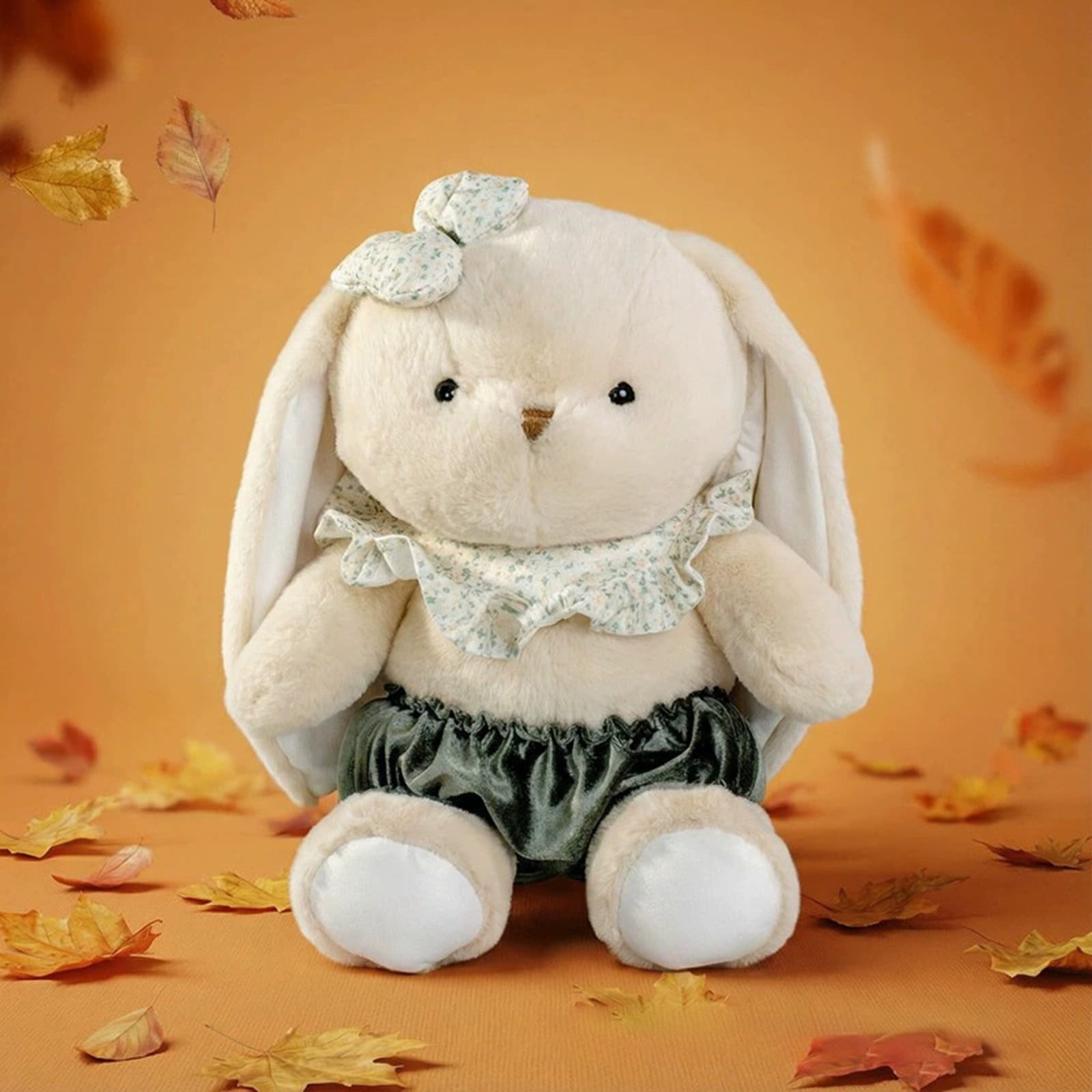 zhonghuaying Cute Bunny Stuffed Animal, 4 Color Styles & 2 Sizes (20cm/30cm), Soft Plush Toy, Adorable Rabbit Plushie Gift for Boys Girls (B丨20cm)