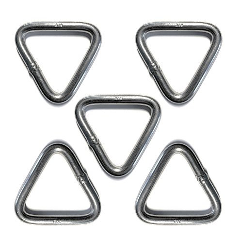 Oem Marine Stainless Steel Triangle Ring Silver | Waveinn