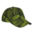 thumbnail image 3 of Daiia Tropical Palm Leaves Fern Leaf Baseball Cap Men Women Classic Adjustable For Running Workout And Outdoor Activitie All Season Dad Hat Gift, 3 of 9