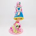thumbnail image 1 of Figura de acción del juego My little Pony Bishoujo, estatua de Pinkie Pie Fluttershy, chica de Anime japonés, juguete de colección de PVC, modelo de muñeca Figma QYM unisex, 1 of 2