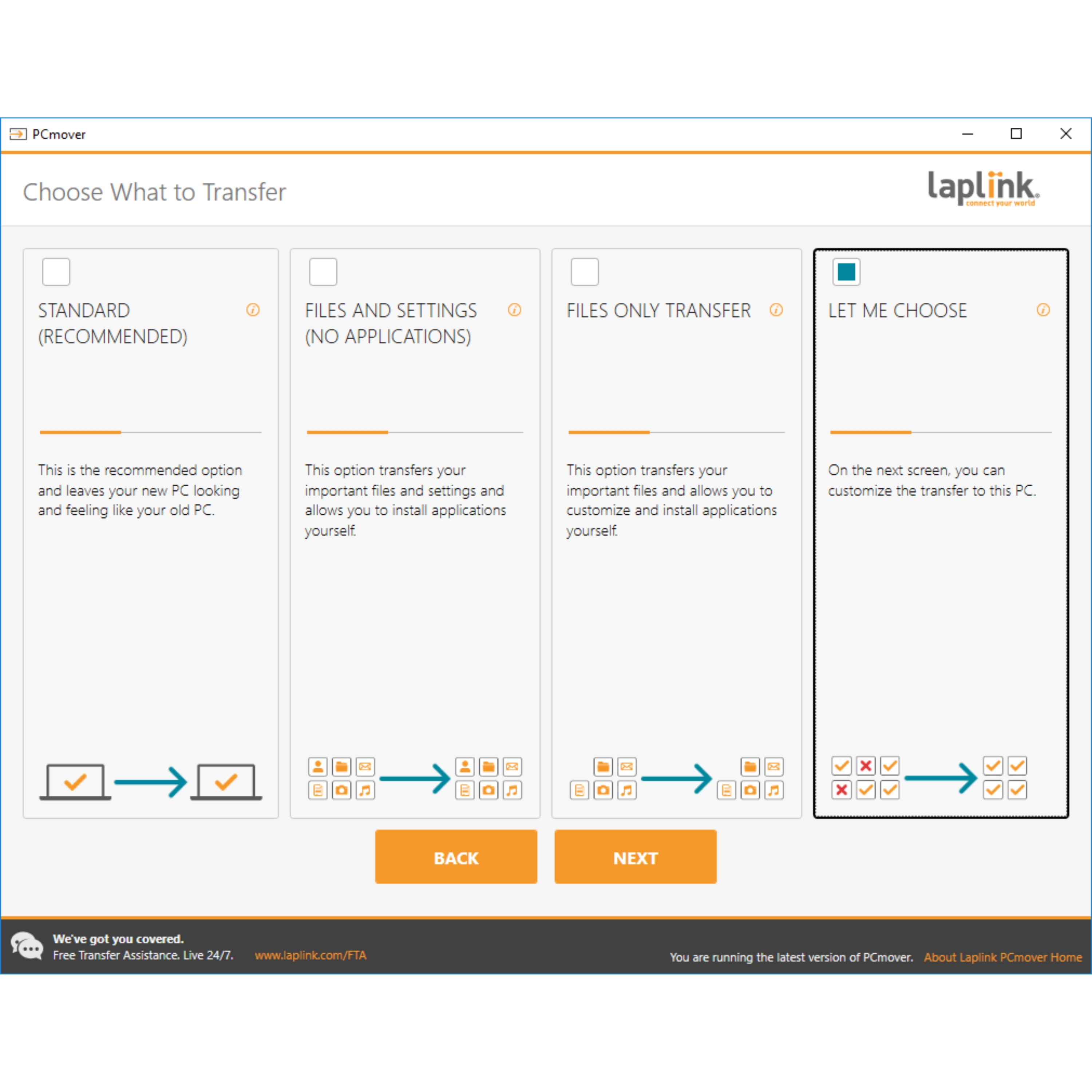Laplink PCmover Home 11 - 1 Use [Digital Download]