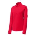 thumbnail image 3 of Sport Tek Women's PosiCharge Competitor 1/4-Zip Pullover, True Red, X-Small, 3 of 4