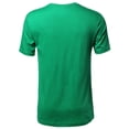 thumbnail image 2 of FashionOutfit Men's Basic Solid Various Color Crew Neck Short Sleeves Tee, 2 of 3