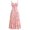 Pink, variant on Pink Wedding Guest Dress Women's Summer Casual Dress Sleeveless Long Maxi Dress with Tie Detail for Daily Vacation Wear Pure Color Elegant Flowy Boho Style S Polyester,Spandex Women's Casual Dress