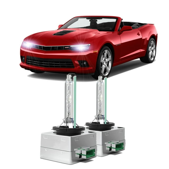 2pcs For 2014-2024 Chevrolet Camaro RS/SS/ZL1 Hid Headlights D3S Xenon HID Bulbs  6000K Bright White 35W OEM