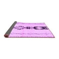 thumbnail image 2 of Ahgly Company Indoor Rectangle Solid Purple Modern Area Rugs, 2' x 3', 2 of 4